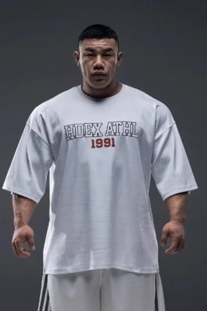 New summer men's casual round-neck short-sleeved T-shirt, large-sized loose printed breathable and trendy versatile POLO shirt